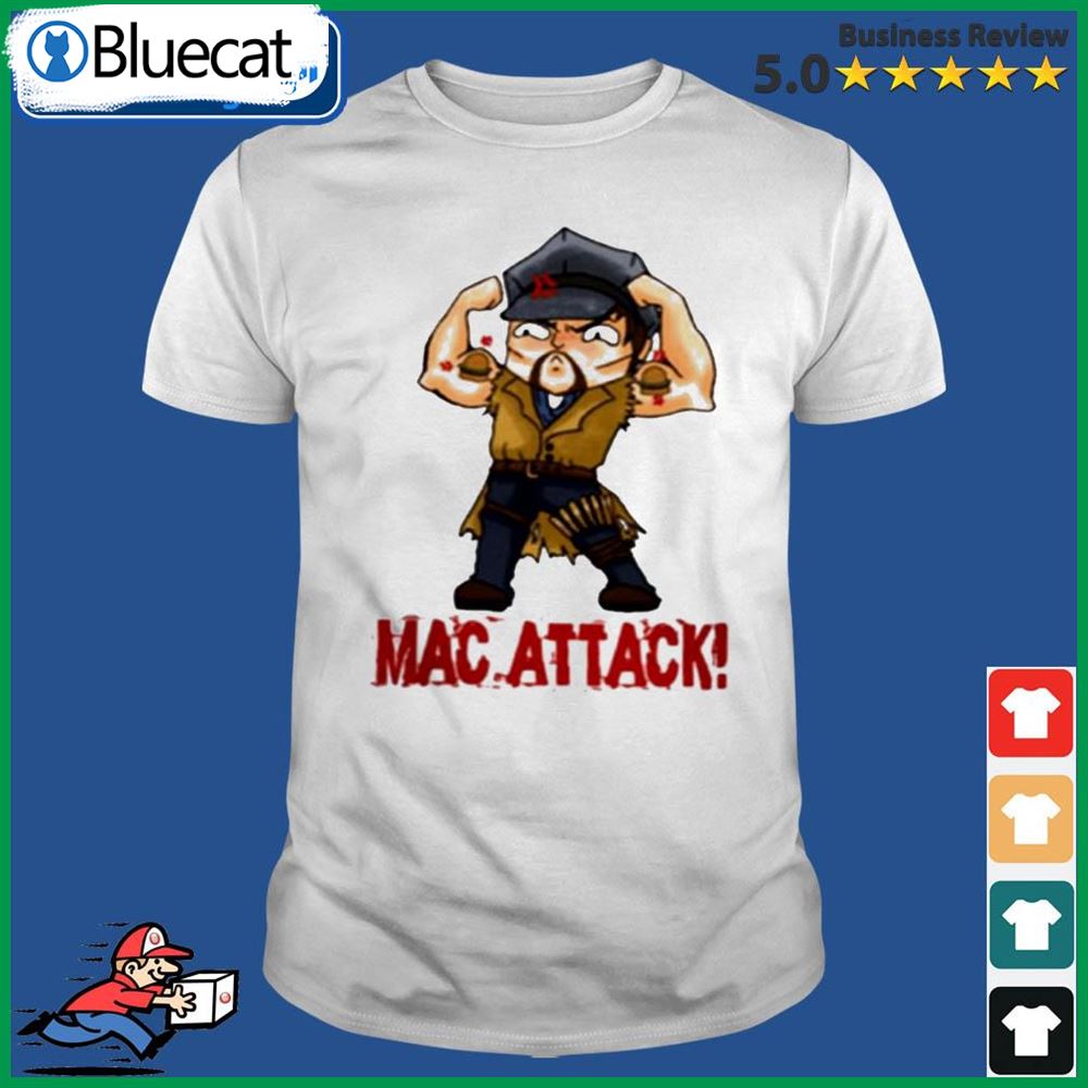 Official Mac Attack Rancid Band T-shirt