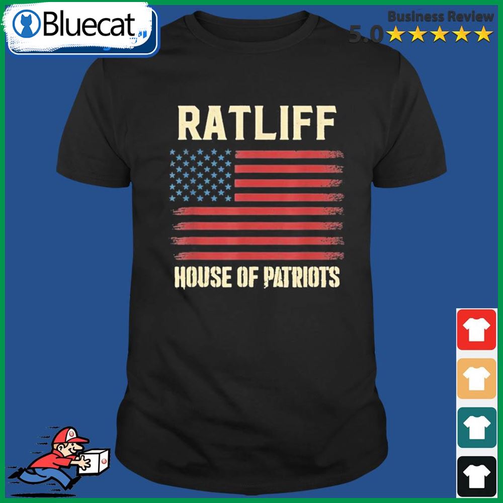 Ratliff Last Name Surname American Flag Family 2022 Shirt