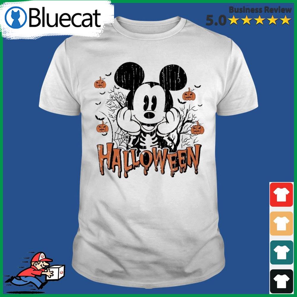 Skeleton Mouse Halloween 2022 Shirt