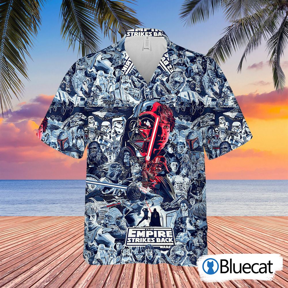 Star Wars Panoramic People Unisex Hawaiian Shirt Summer Shirt