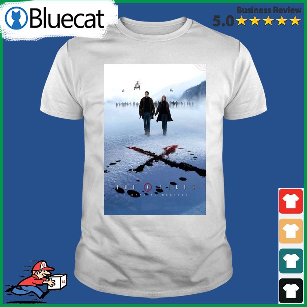 The X-files I Want To Believe Shirt