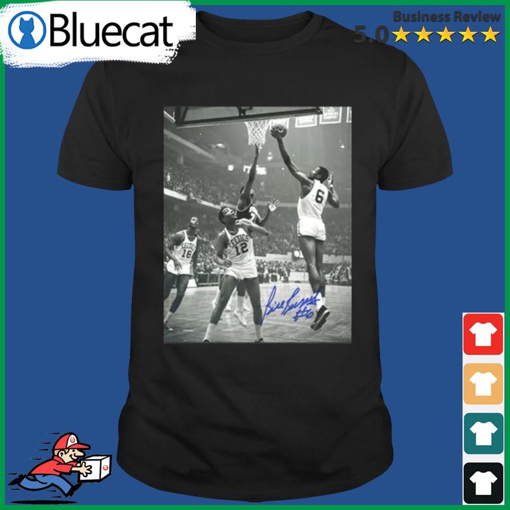 Bill Russell 1934 2022 Basketball Signatures Goodbye Shirt
