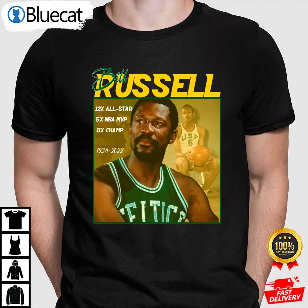 Bill Russell 1934 2022 Bill Russell Shirt