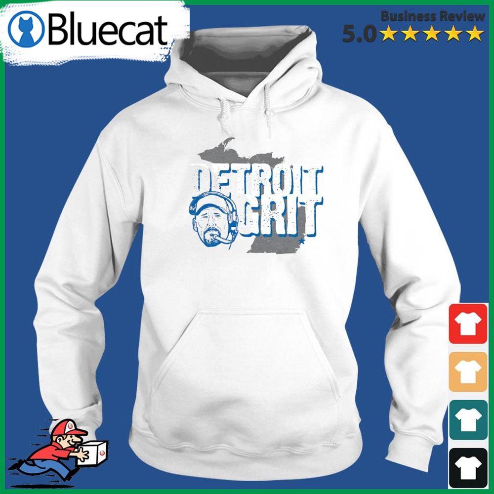 Detroit Grit Detroit Lions Football Shirt - Bluecat