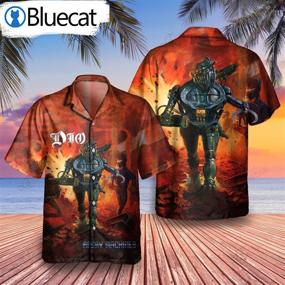 Dio Band Angry Machines Hawaiian Shirt