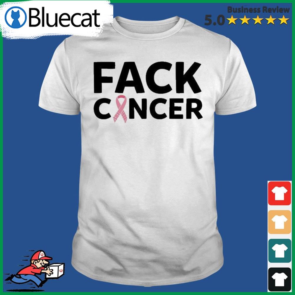 Fack Cancer Pink Ribbon Breast Cancer T-shirt