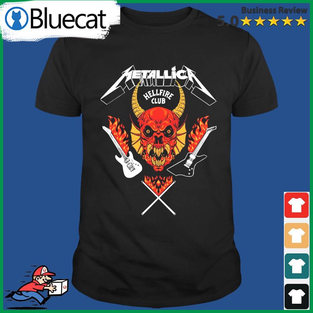 Hellfire Club X Metallica Vintage Shirt