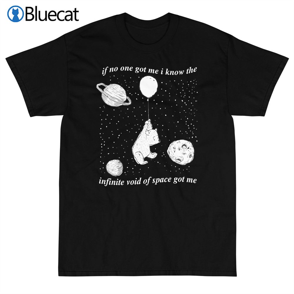 Infinite Space Funny Bear Tshirt