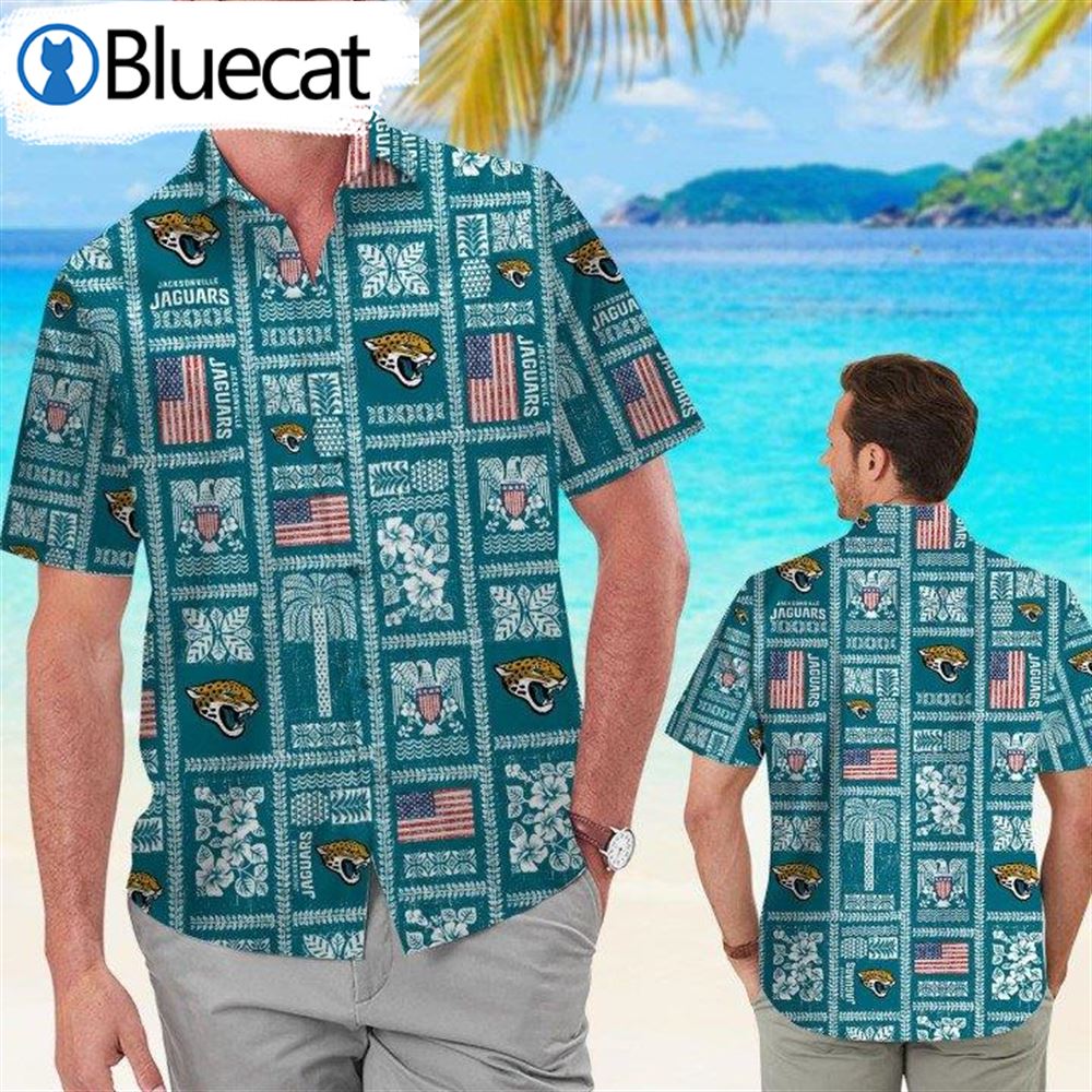 Jacksonville Jaguars Summer Commemorative Hawaiian Shirt