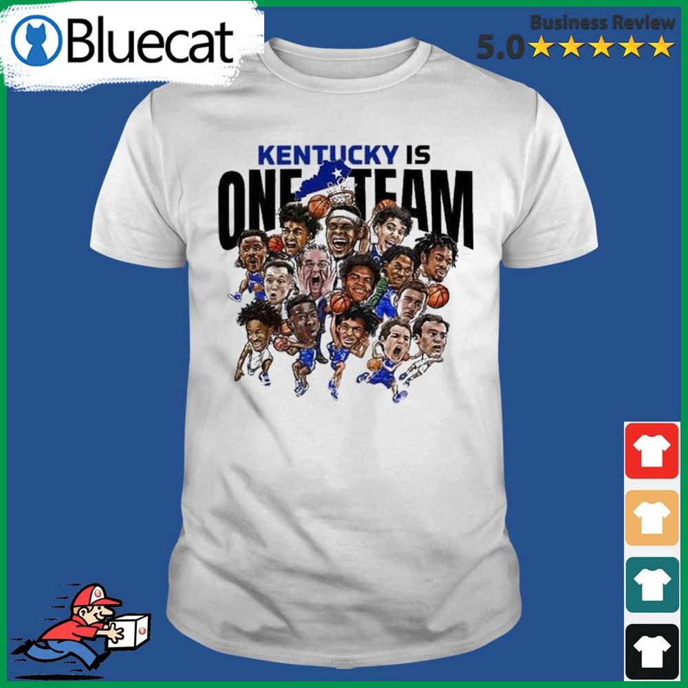 Kentucky Mbb Releases One Team One State Relief Shirt