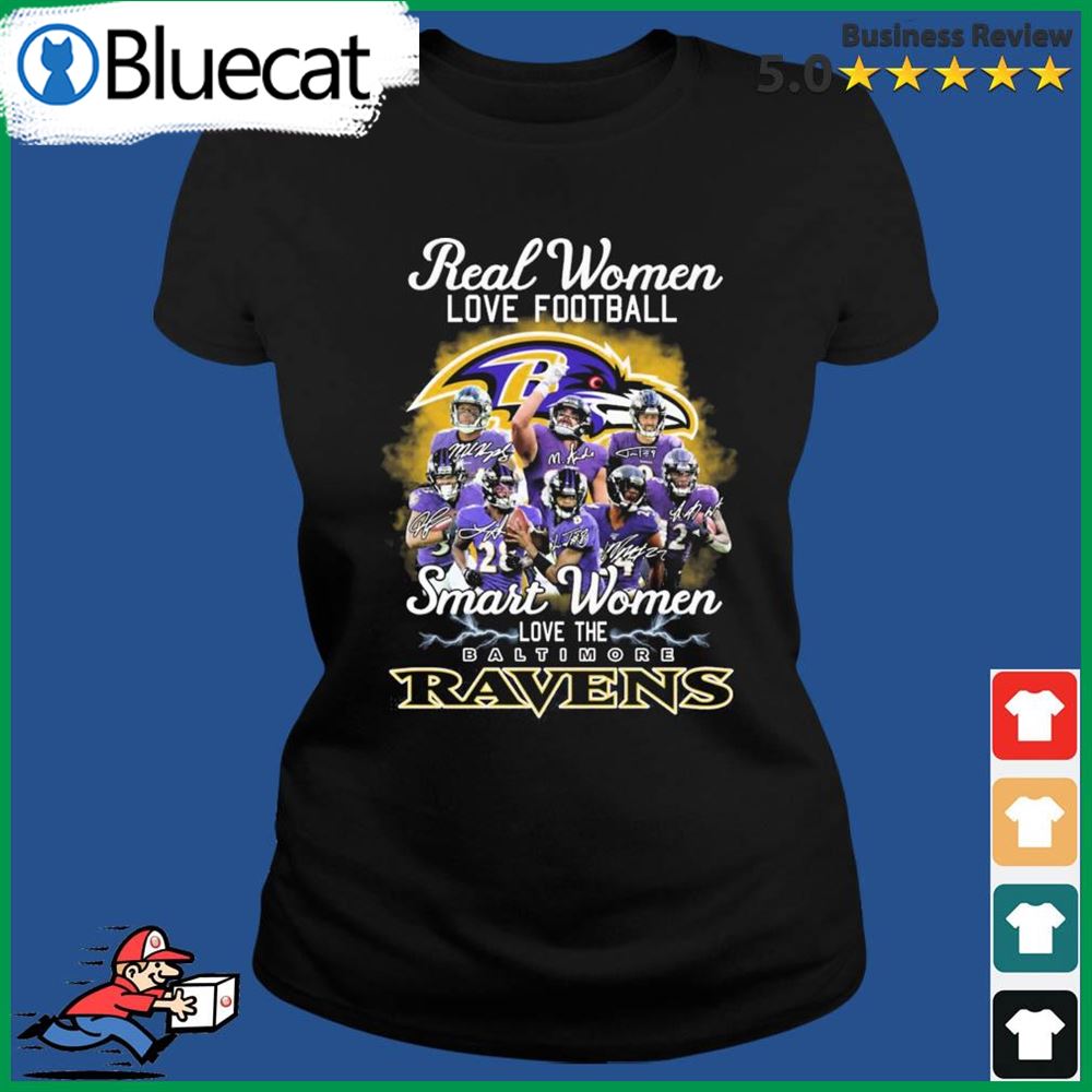 Real Women Love Football Ravens Glitter Camo Ladies V T-Shirt