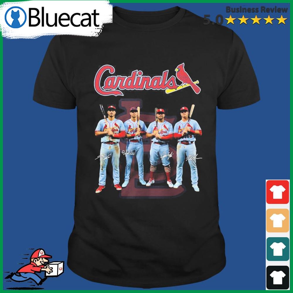 St Louis Cardinals Team Baseball Players Tv Show Signatures Shirt