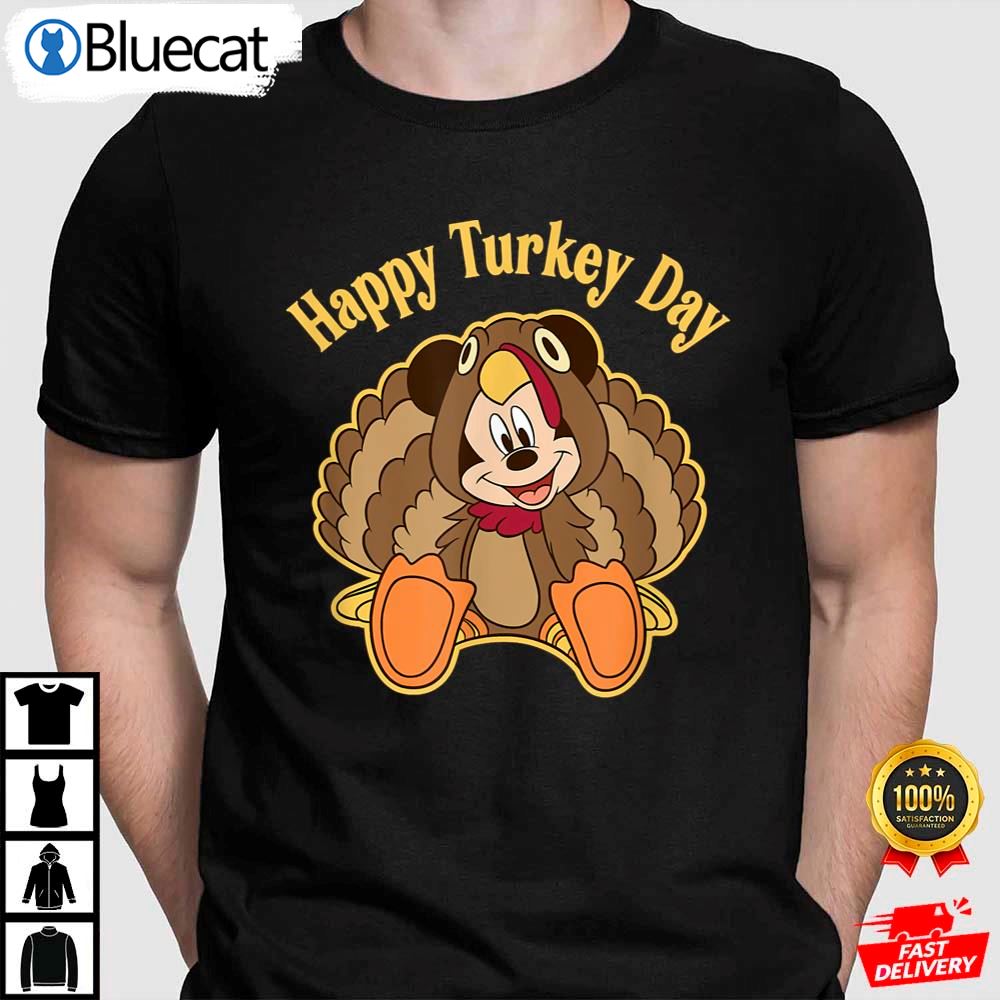 Thanksgiving Mouse Turkey Mickey Mouse Shirt
