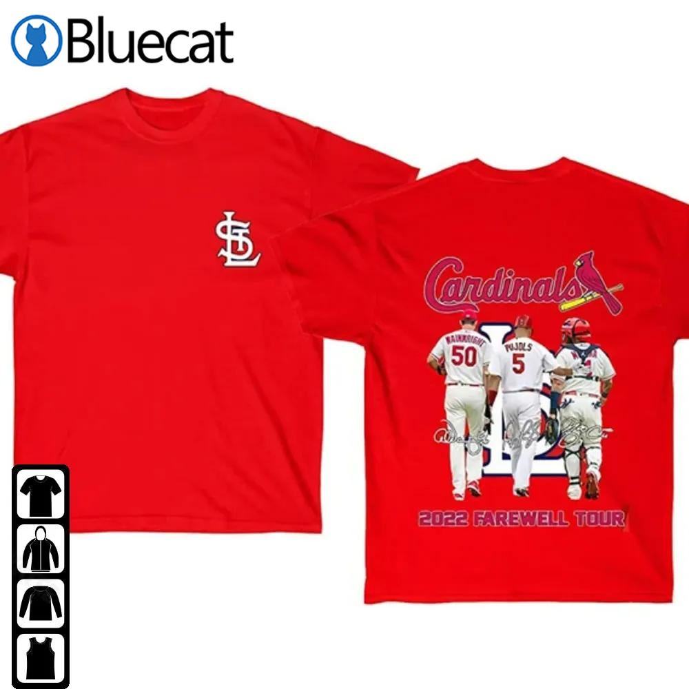 The Last Dance Cardinals Shirt St Louis Cardinal Molina Wainwright And  Pujols The Final Ride - Bluecat