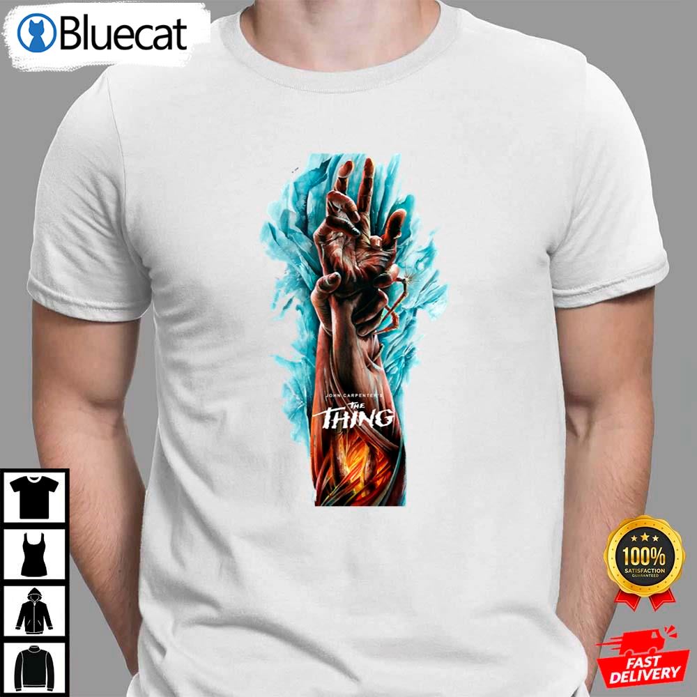 The Thing Poster 1982 Bill Russell Shirt
