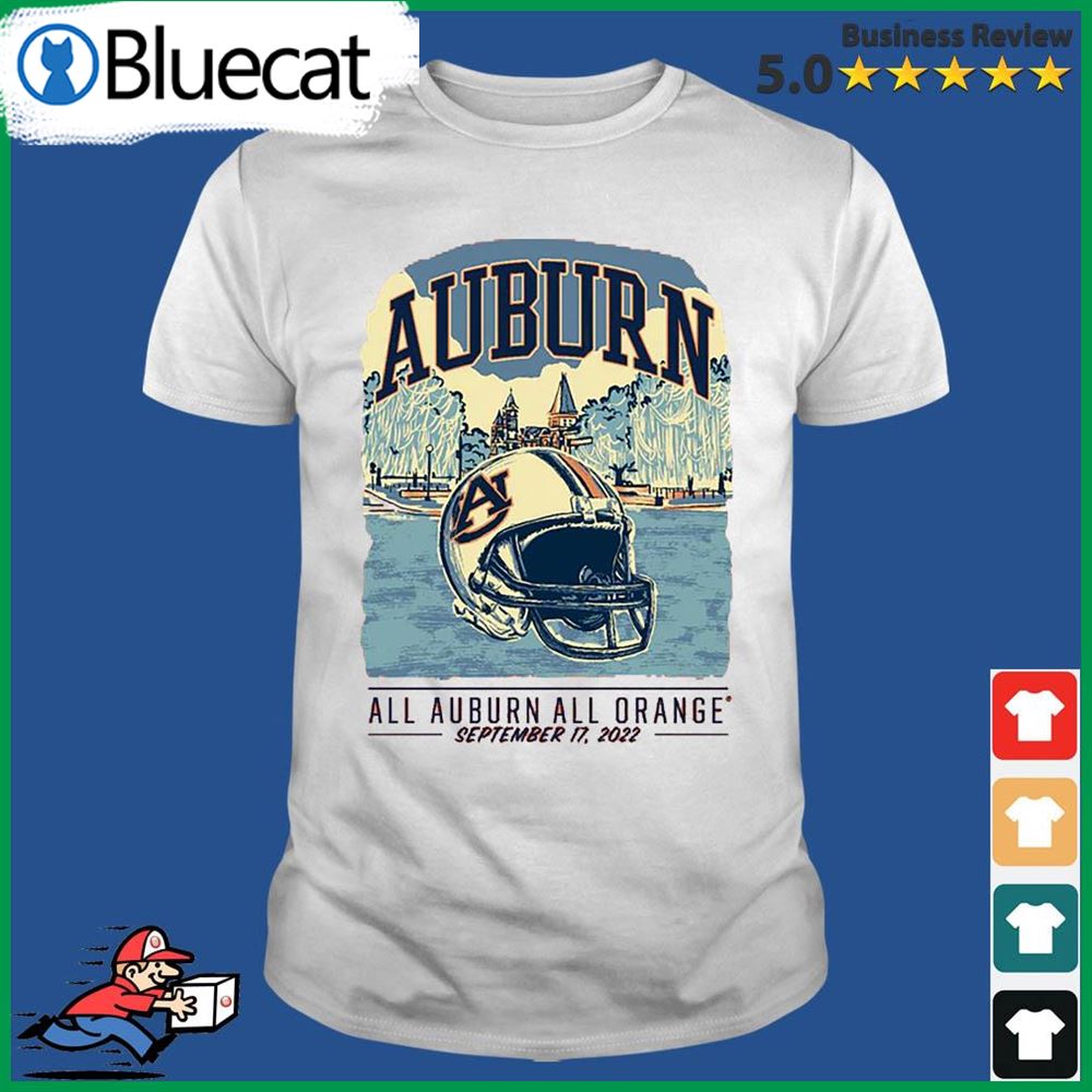 Auburn Tigers All Auburn All Orange 2022 Shirt