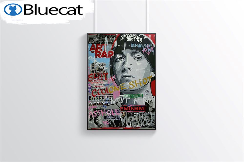 Eminem Poster Celebrity Poster Room Decor - Bluecat