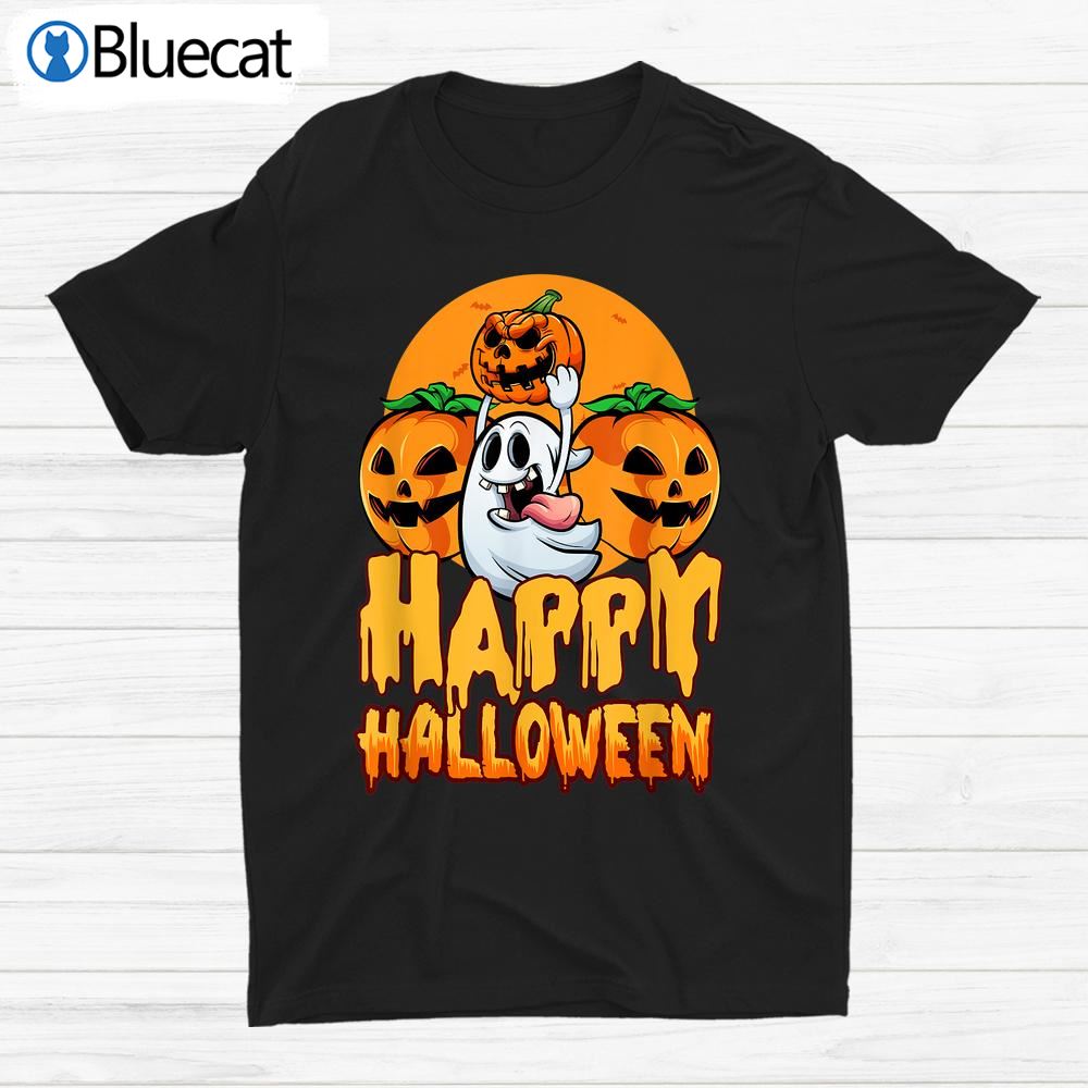 Funny Spooky Happy Halloween Shirt