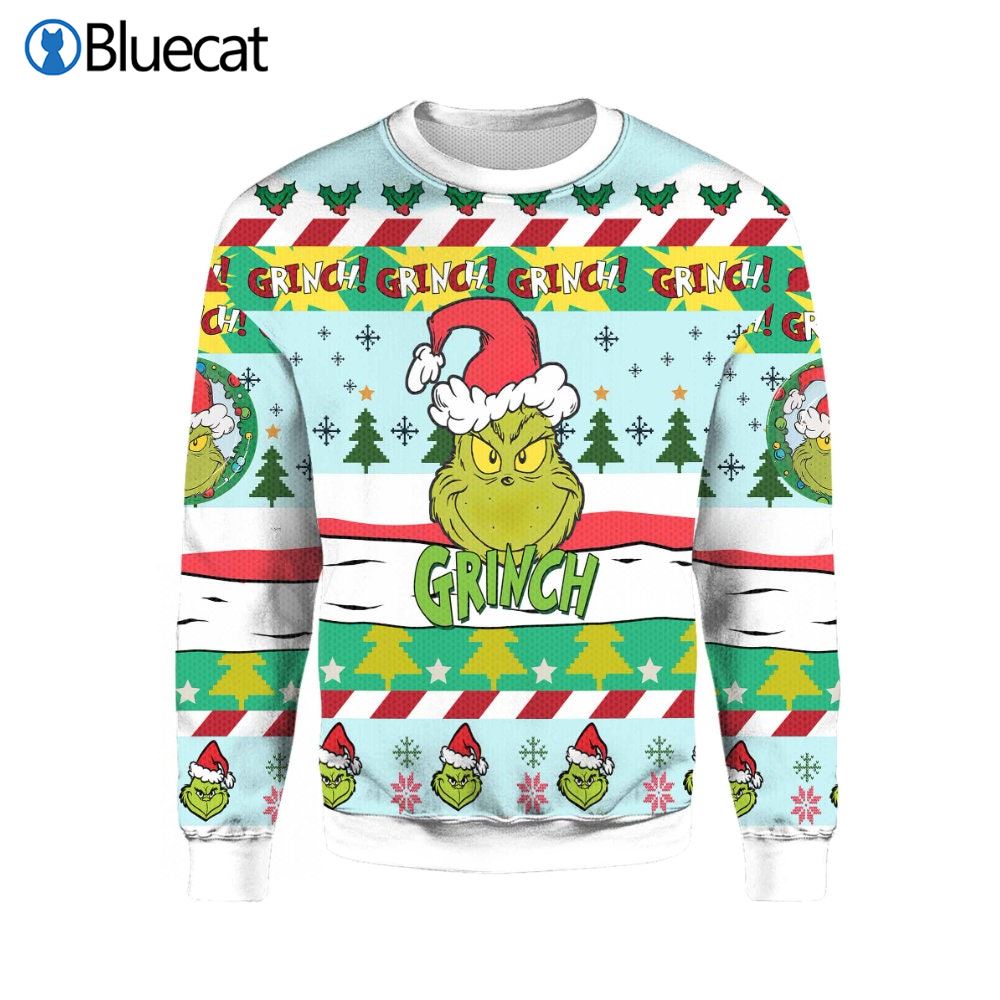 Grinch Ugly Christmas Sweater Grinch Lovers Gifts Christmas