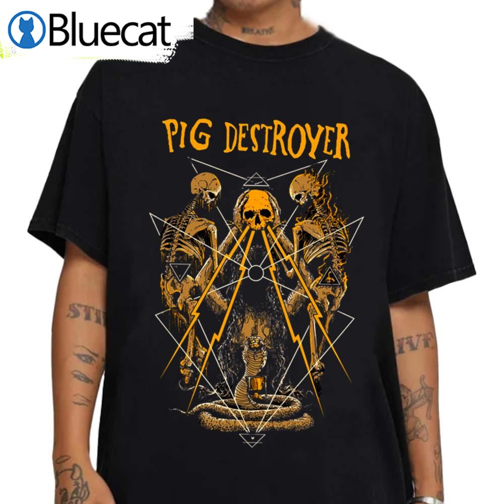 Horror Art Pig Destroyer Album Cover Unisex T-shirt