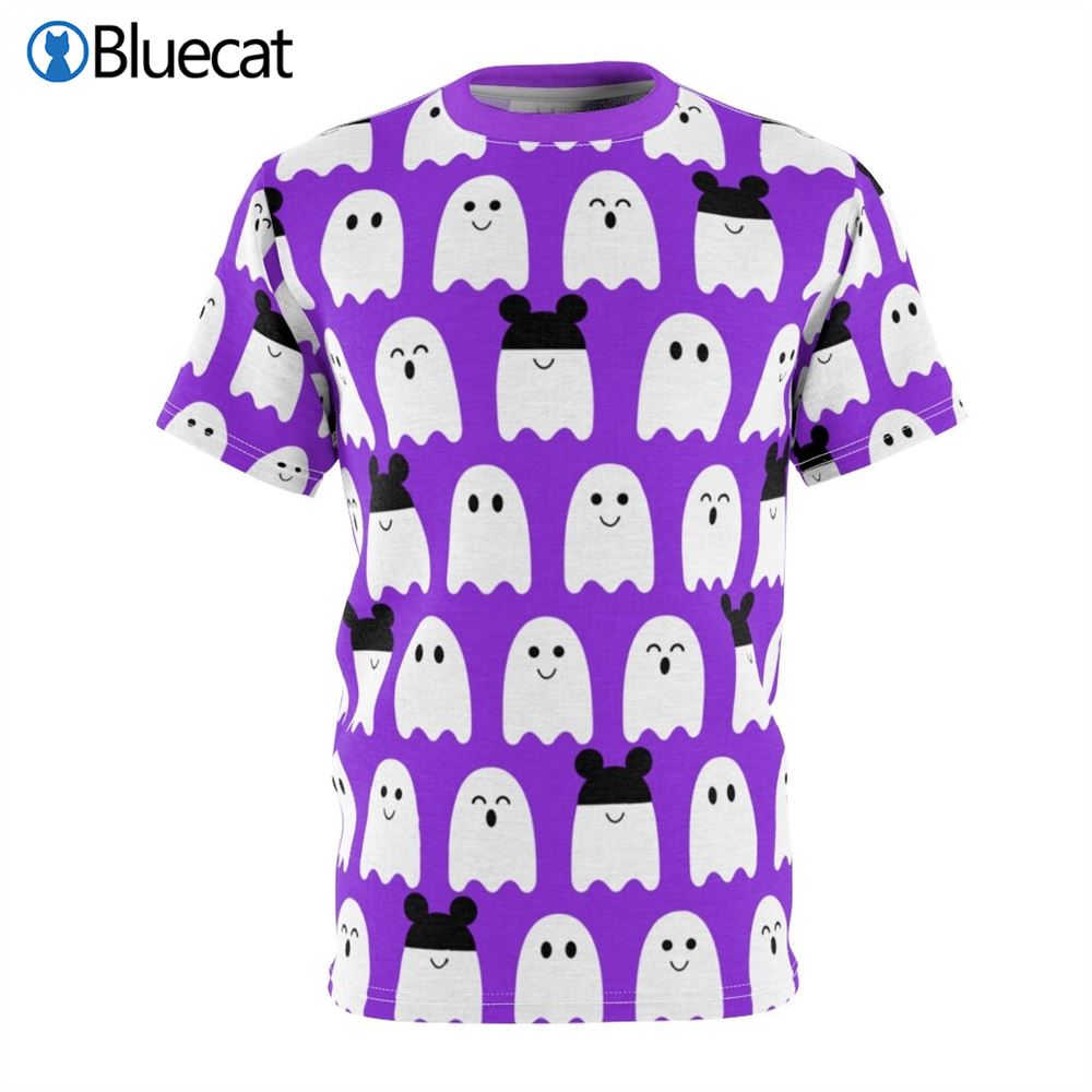 Mickey Ghost Halloween Boo Bash Unisex Shirt All Over Print Running Bluecat