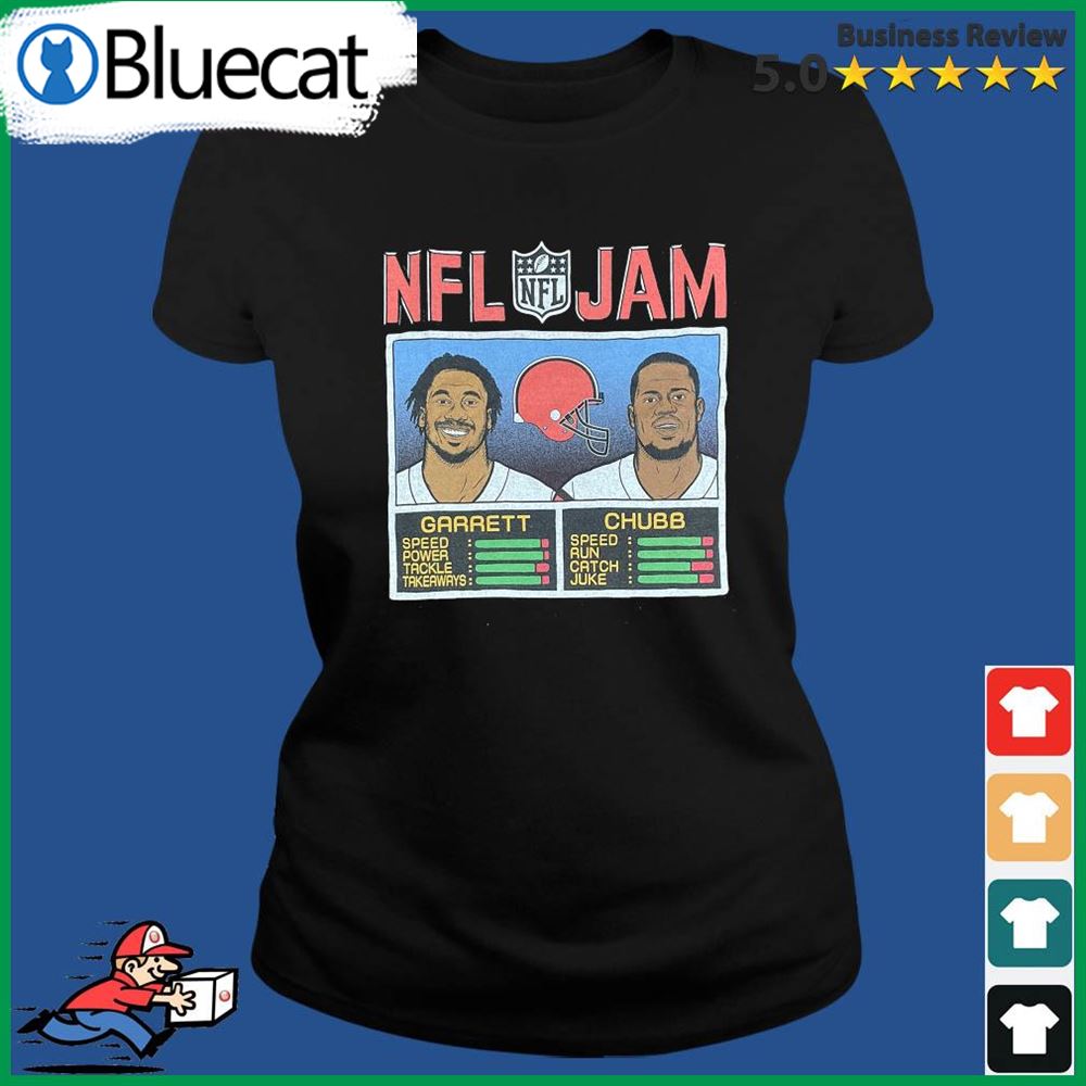 NFL Shop NFL Jam Cleveland Browns Myles Garrett And Nick Chubb T