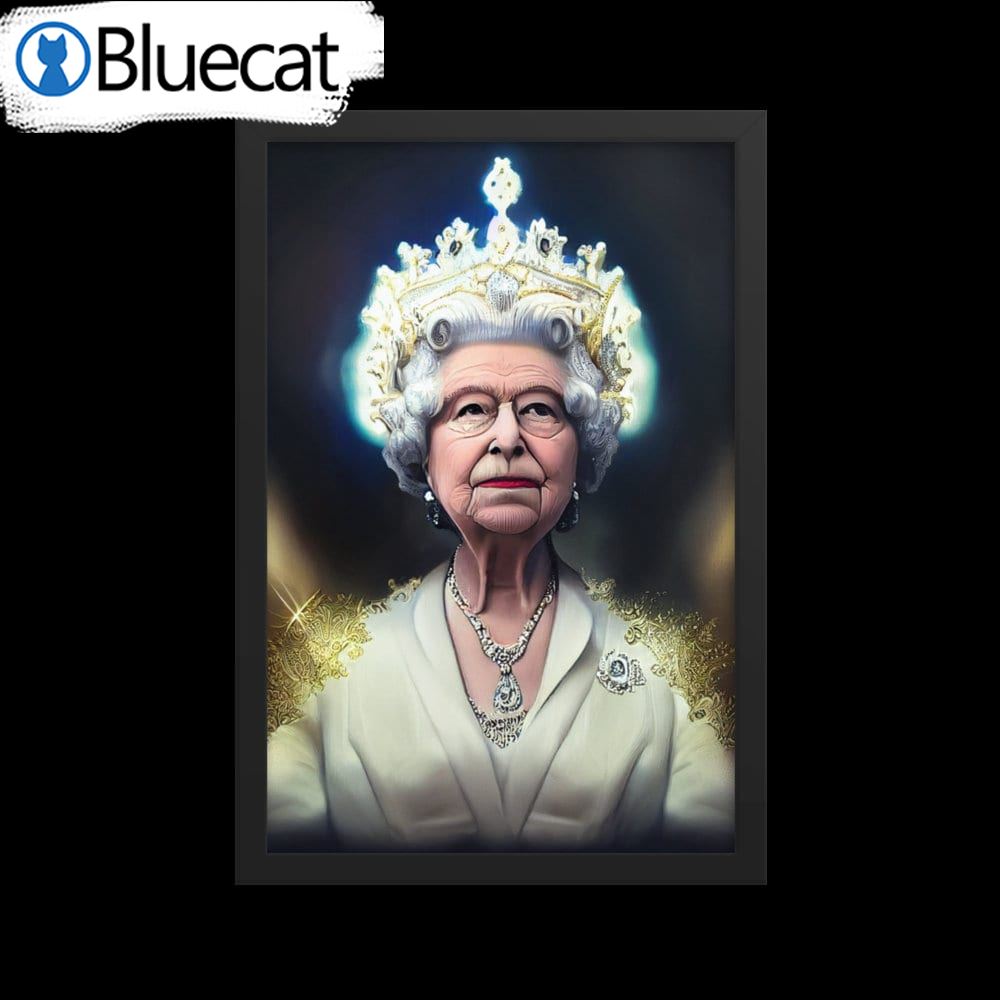 Rip Queen Elizabeth Poster Of England