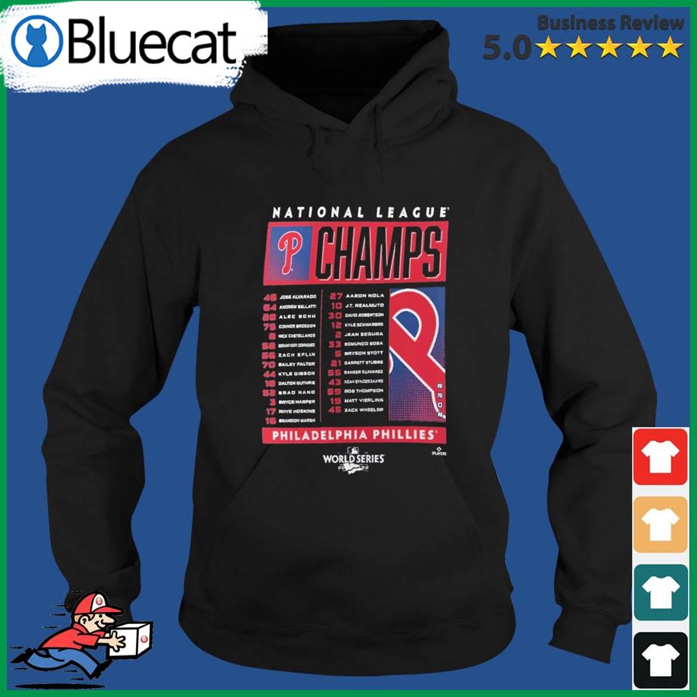 Philadelphia Phillies 2022 National League Champions Roster T