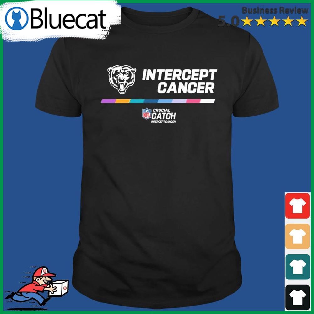 Chicago Bears Intercept Cancer Crucial Catch shirt, hoodie