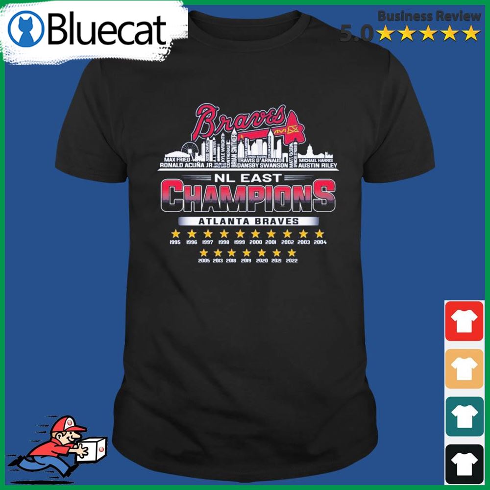 The Nl East Champions 2022 Atlanta Braves The East Is Our Shirt