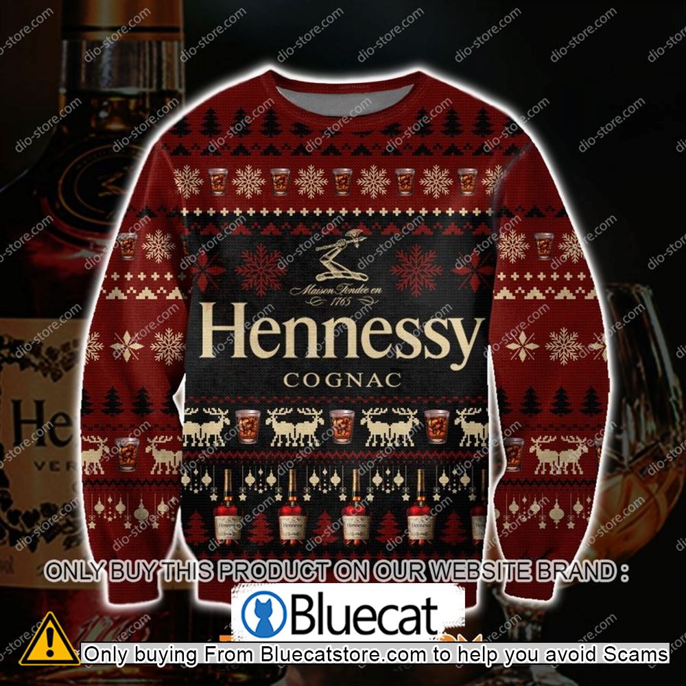 Hennessy Maison Fondee 1765 Ugly Christmas Sweater - LIMITED EDITION