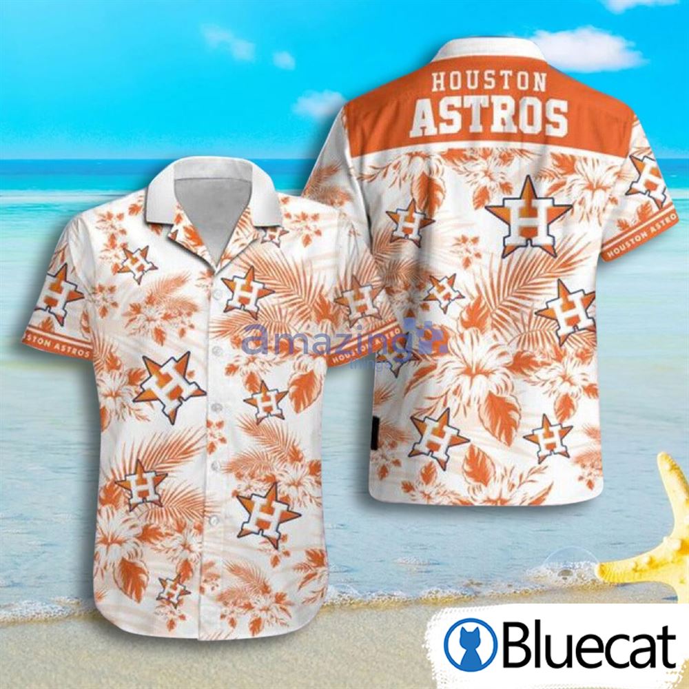 Houston Astros MLB Hawaiian Shirt, Gift for Dad, Fathers Day Shirt,  Hawaiian Beach Shirt, MLB Hawaiian