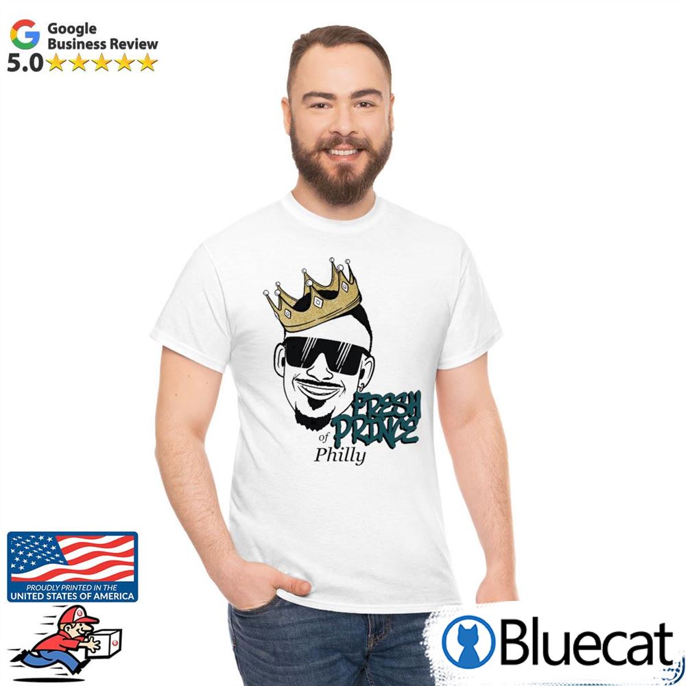 Jalen Hurts Fresh Prince Of Philadelphia Eagles Shirt - Bluecat