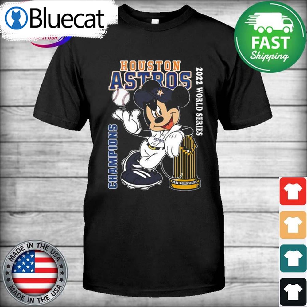 Mickey Mouse Houston Astros 2022 World Series Champions Shirt