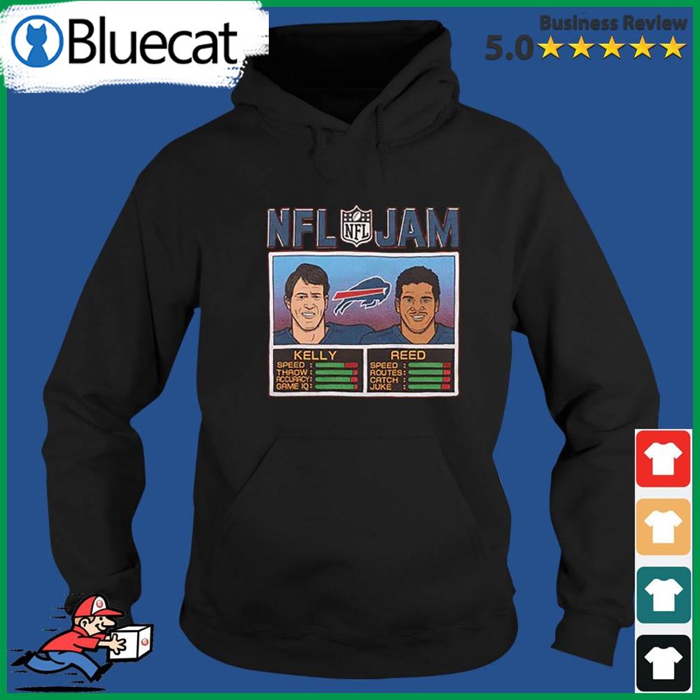 Nfl Jam Buffalo Bills Andre Reed Jim Kelly T-Shirt, hoodie