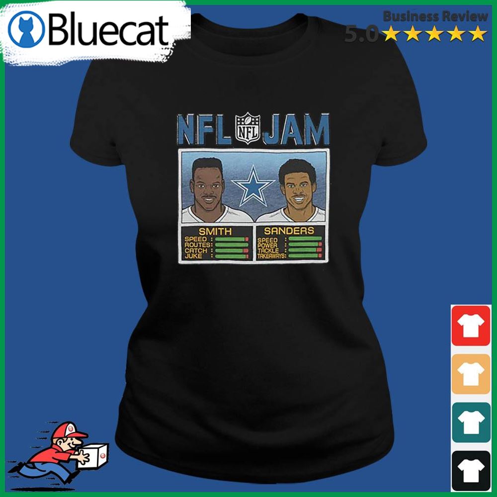 NFL Jam Cowboys Smith and Sanders shirt, hoodie, sweater