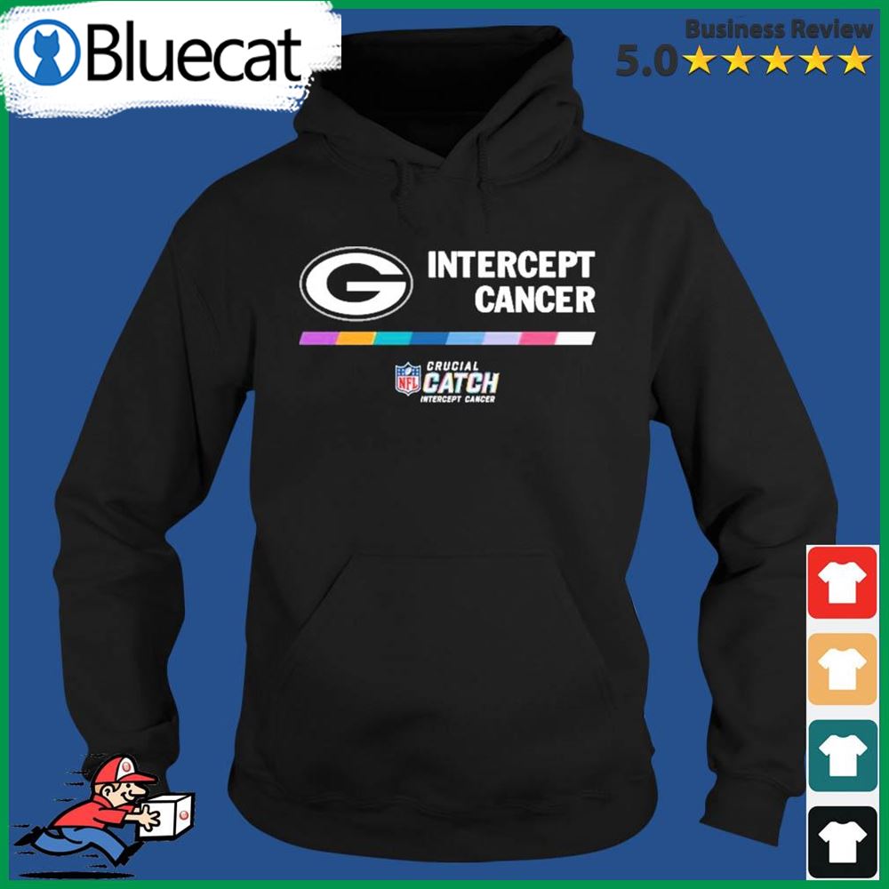 Crucial Catch Intercept Cancer Green Bay Packers 2023 shirt