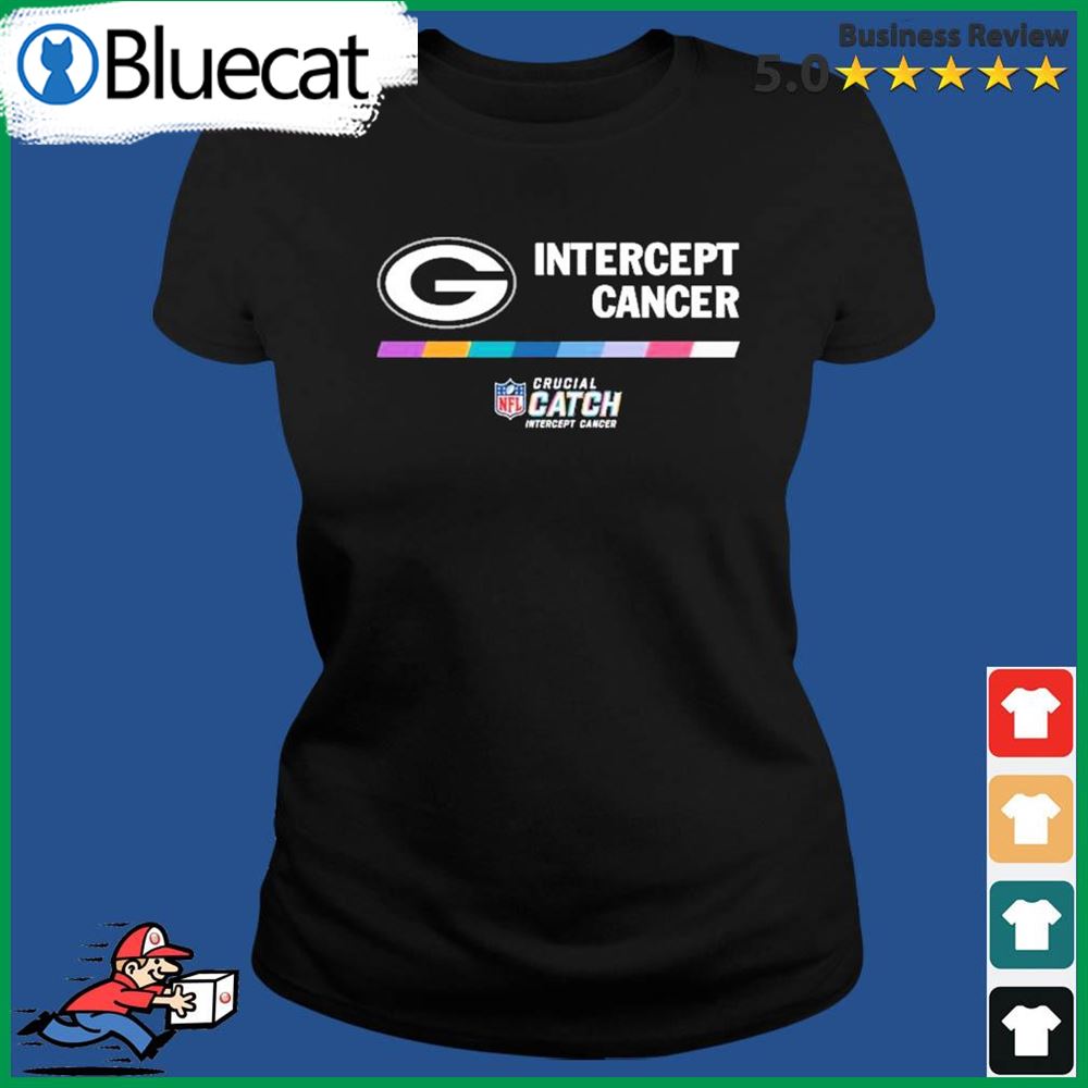 New York Giants 2022 NFL Crucial Catch Intercept Cancer T Shirt - Limotees