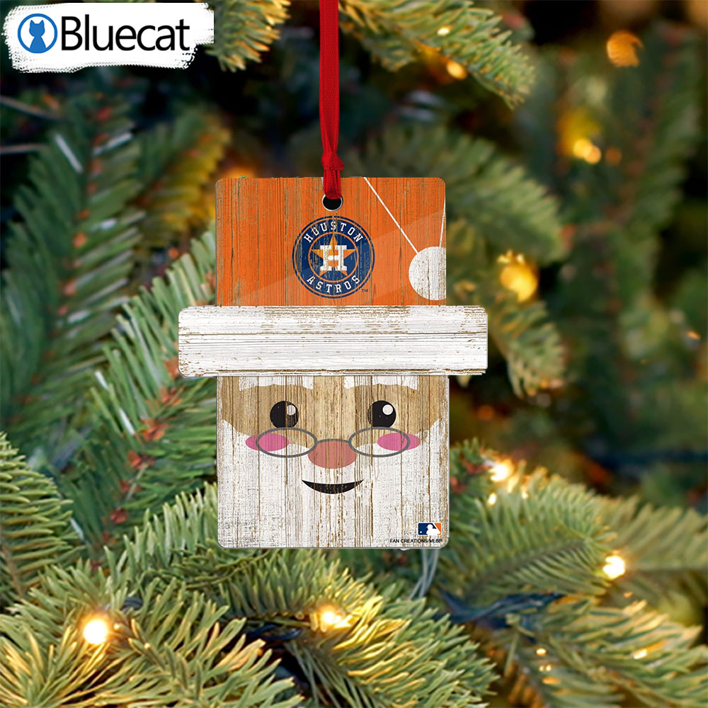 Snoopy House Christmas Ornament - Houston Astros - Pullama