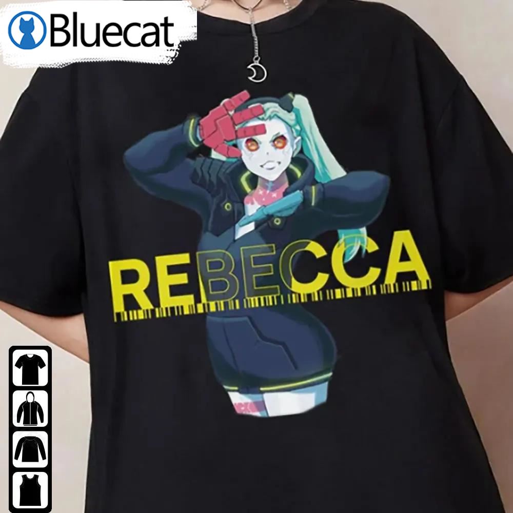 Cyberpunk Edgerunners Rebecca Anime Womens T-Shirt Tee