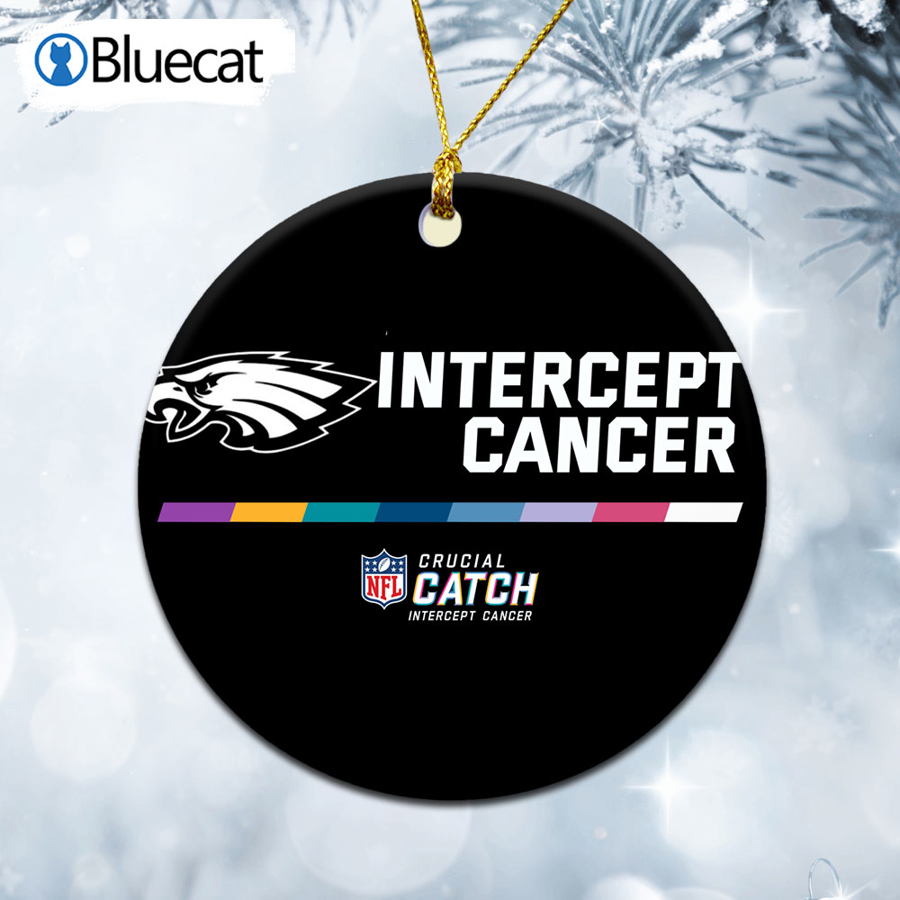 2022 Nfl Crucial Catch Intercept Cancer Philadelphia Eagles Shirt - Bluecat