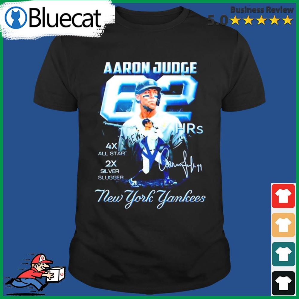 The Aaron Judge 62 Hrs Home Run New York Yankees Signature Shirt
