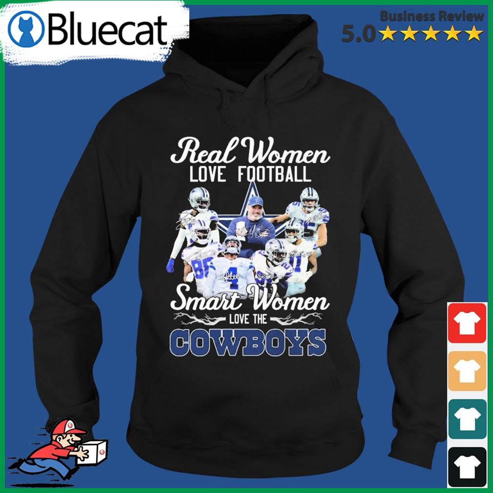 Dallas Cowboys 2022 Real Women Love Football Smart Women Love The