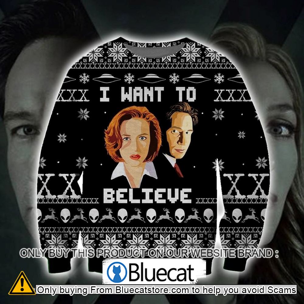 X files hot sale christmas jumper