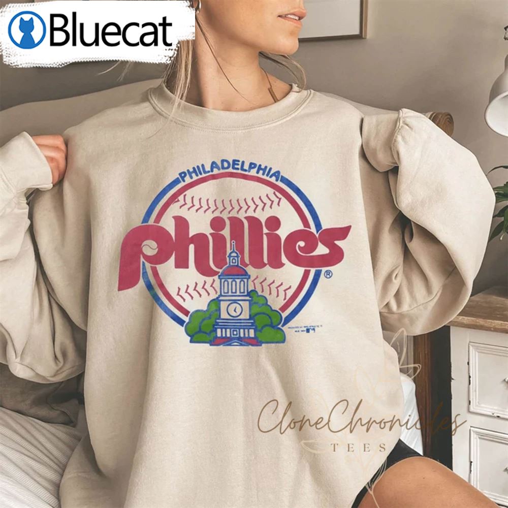 Vintage Philadelphia Phillies Sweatshirt Phillies Crewneck 