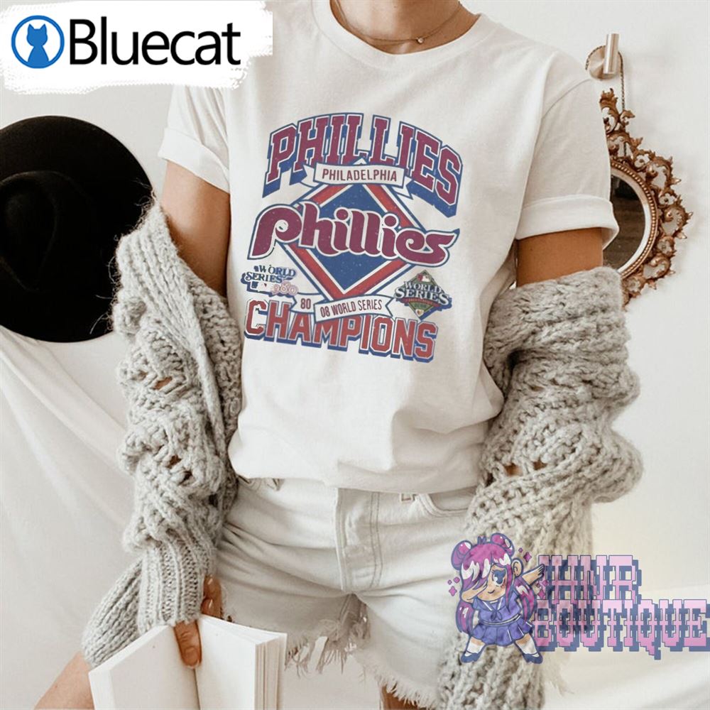 Vintage Phillies Champions Mlb World Series Sweatshirt Shirt - Bluecat