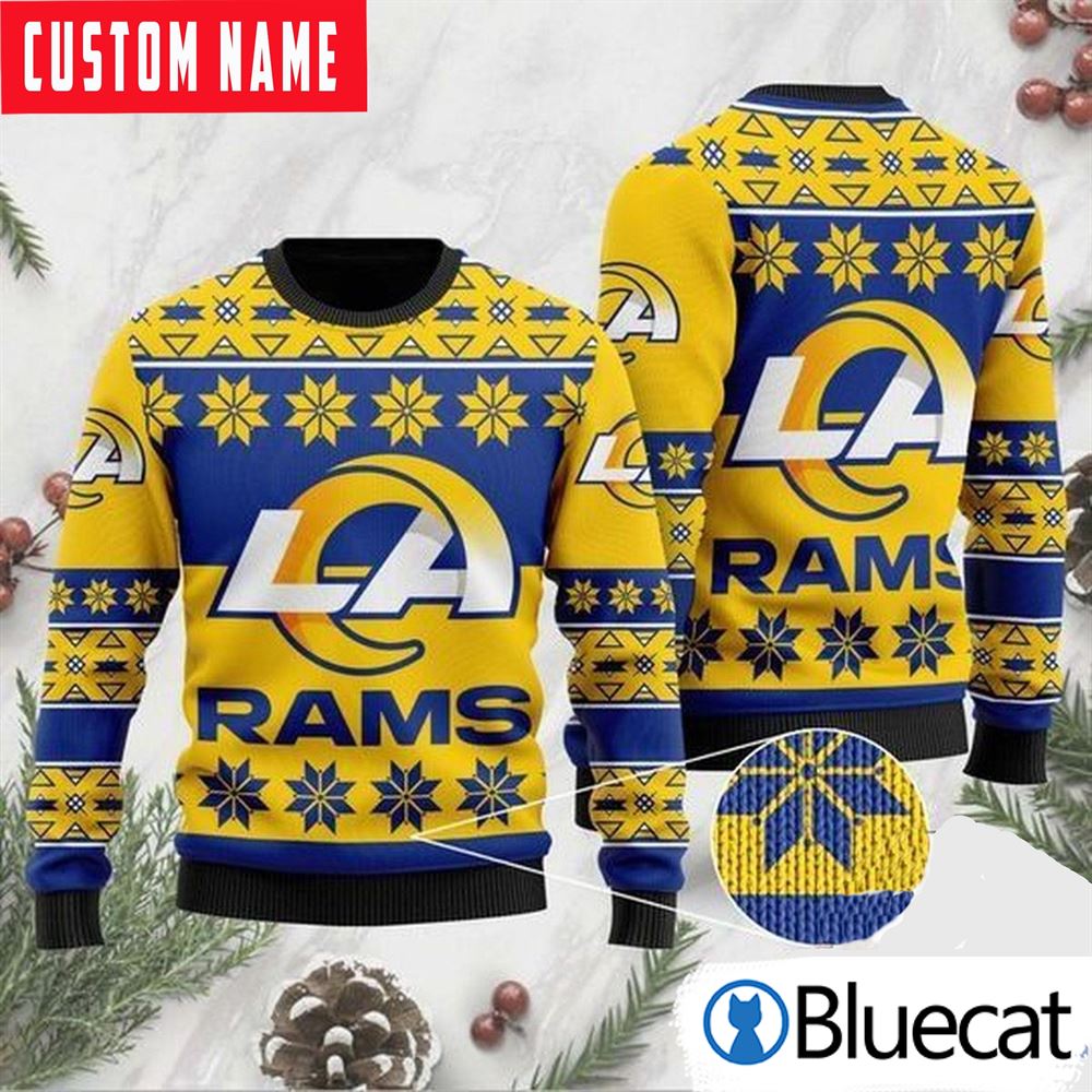 rams ugly sweater jersey