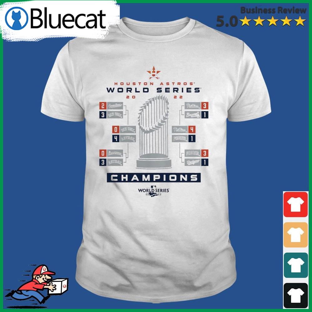 Official Houston Astros Champion 2022 World Series Shirt - Bluecat
