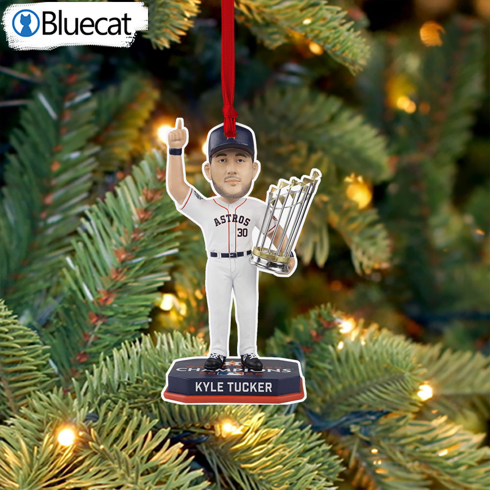 Kyle Tucker 30 Houston Astros 2022 World Series Champions Christmas  Ornament Holiday Gift