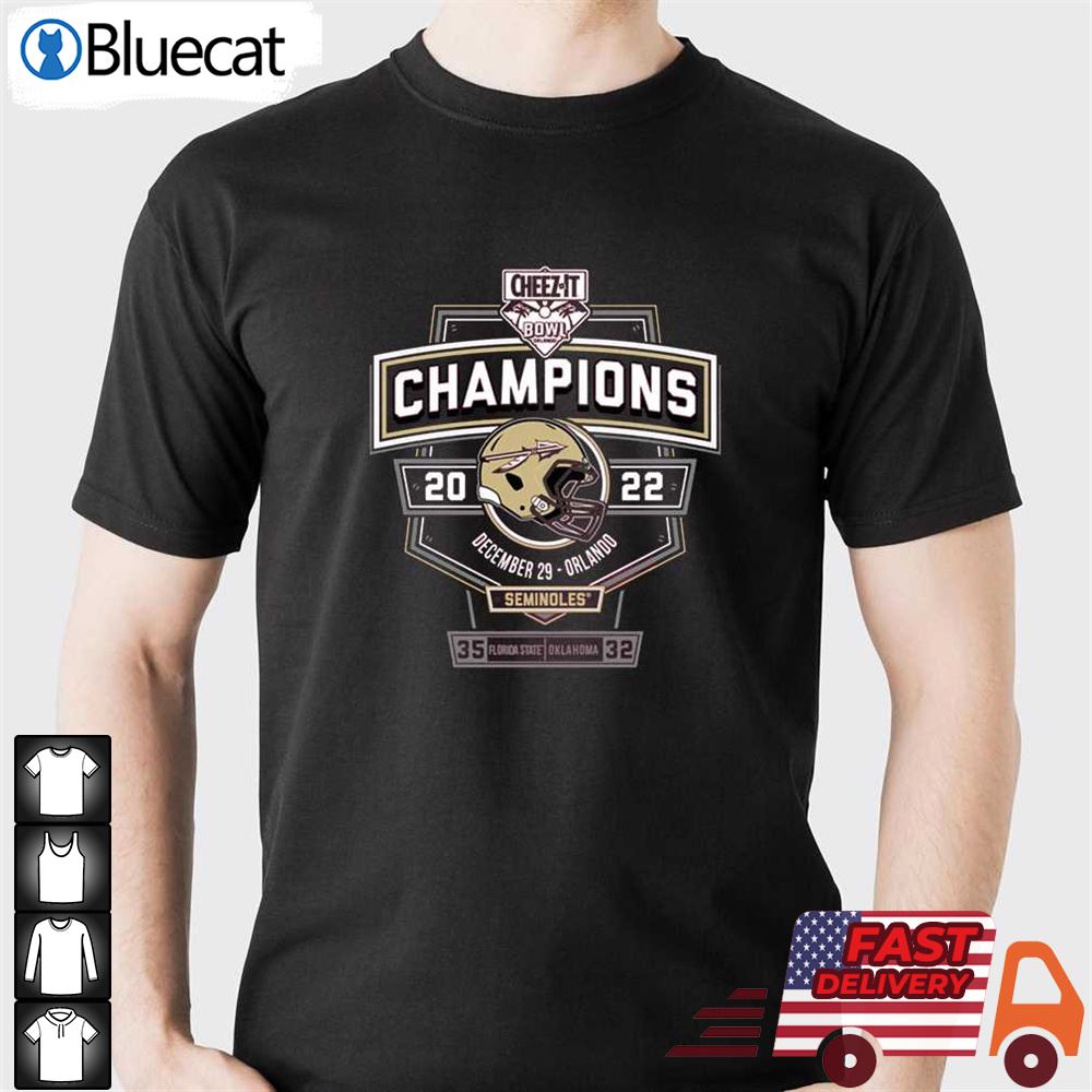 2022 Cheez-it Bowl Champions Score 35-32 T-shirt